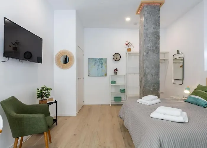 Apartamento Loft Nuevo Cerca De Ruzafa Y Ciudad De Artes *