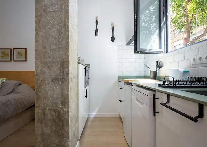 Apartamento Loft Nuevo Cerca De Ruzafa Y Ciudad De Artes Valencia